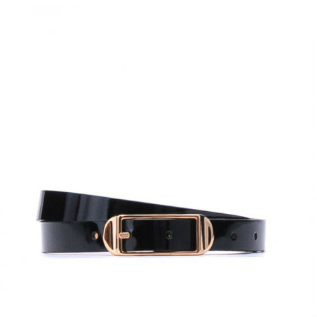 Women belt 03m patent black