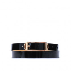 Women belt 03m patent black