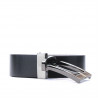 Men belt 08b bicolored black+brown1