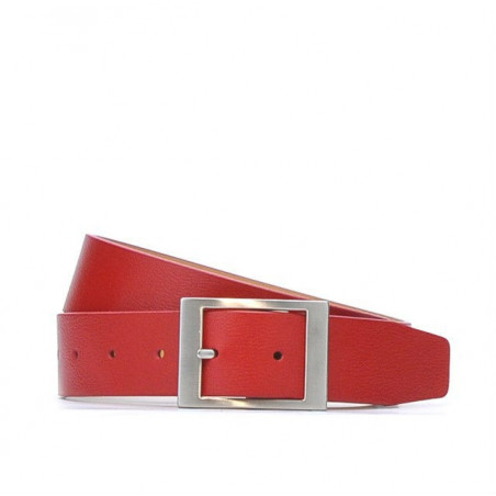 Women belt 02m red biz
