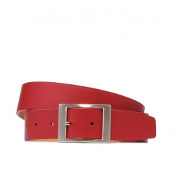 Women belt 02m red 