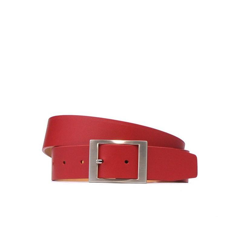 Women belt 02m red 
