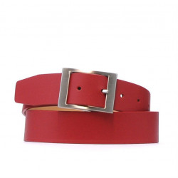 Women belt 02m red 