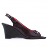 Women sandals 596 bordo