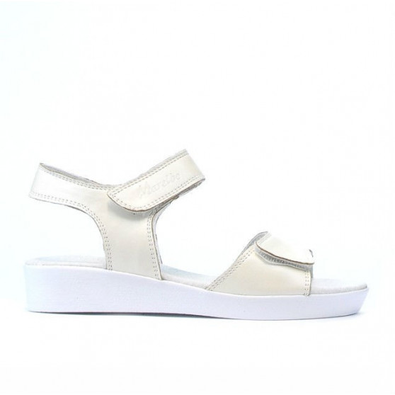 Children sandals 532 beige pearl