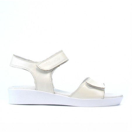 Children sandals 532 beige pearl