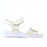Children sandals 532 beige pearl