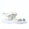 Children sandals 532 beige pearl
