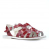 Children sandals 530 patent red