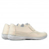 Women loafers, moccasins 672m beige