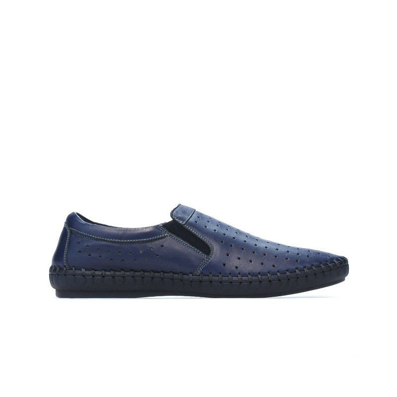 Men loafers, moccasins 820 indigo