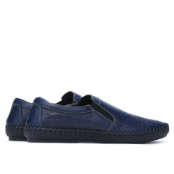 Men loafers, moccasins 820 indigo