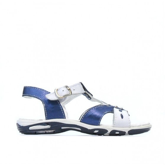 Small children sandals 10c indigo+white