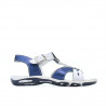 Small children sandals 10c indigo+white