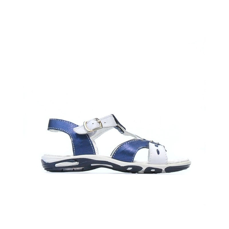 Small children sandals 10c indigo+white