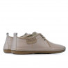 Men loafers, moccasins 865 beige+sand