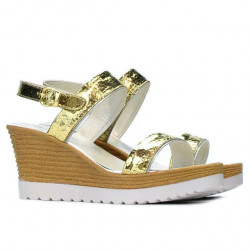 Women sandals 5031 golden