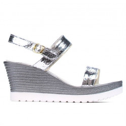 Women sandals 5031 silver