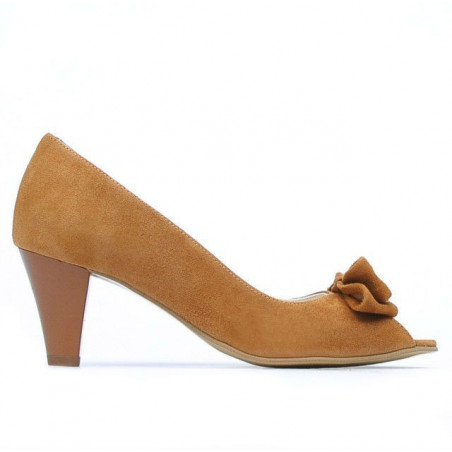 Women sandals 1255 camel antilopa 