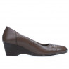 Women stylish, elegant, casual shoes 192 cappuccino