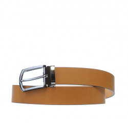 Men belt 12b brown deschis