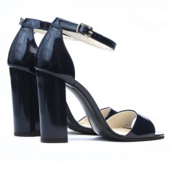 Women sandals 1259 patent indigo