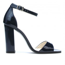 Women sandals 1259 patent indigo