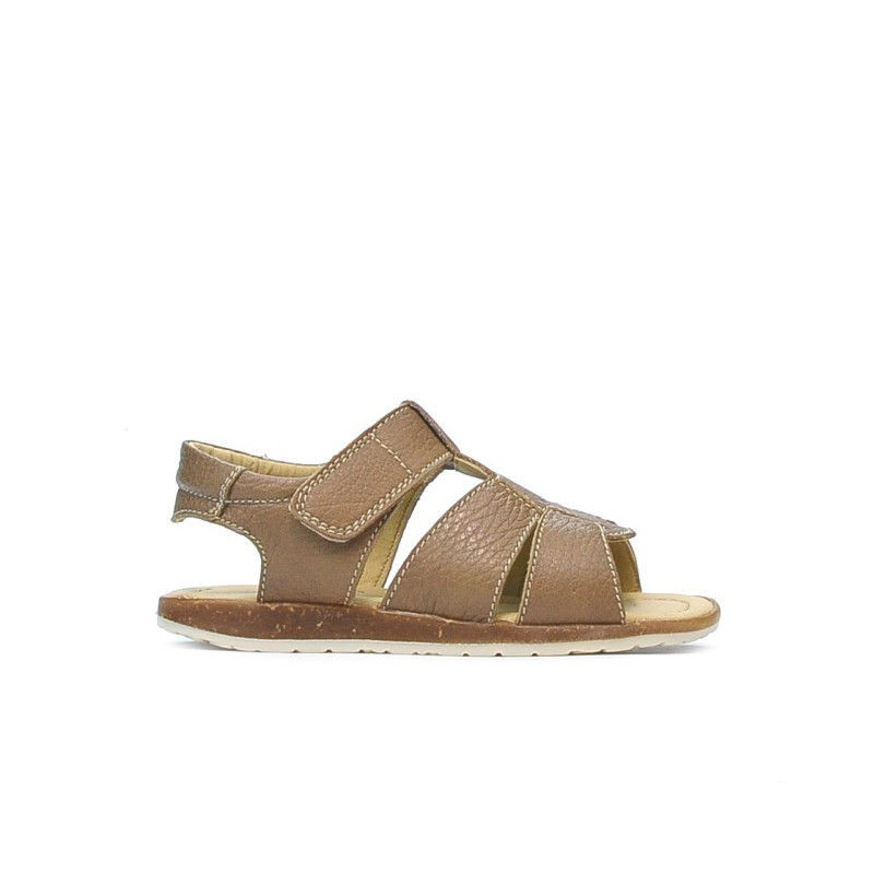 Small children sandals 54c brown