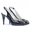 Women sandals 1250 patent indigo