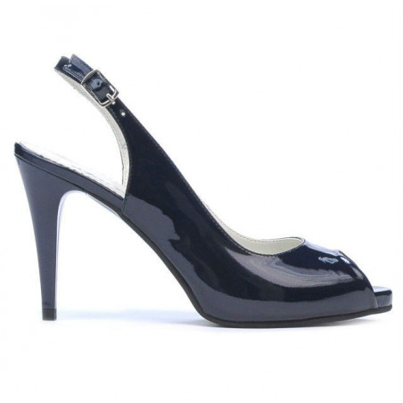 Women sandals 1250 patent indigo