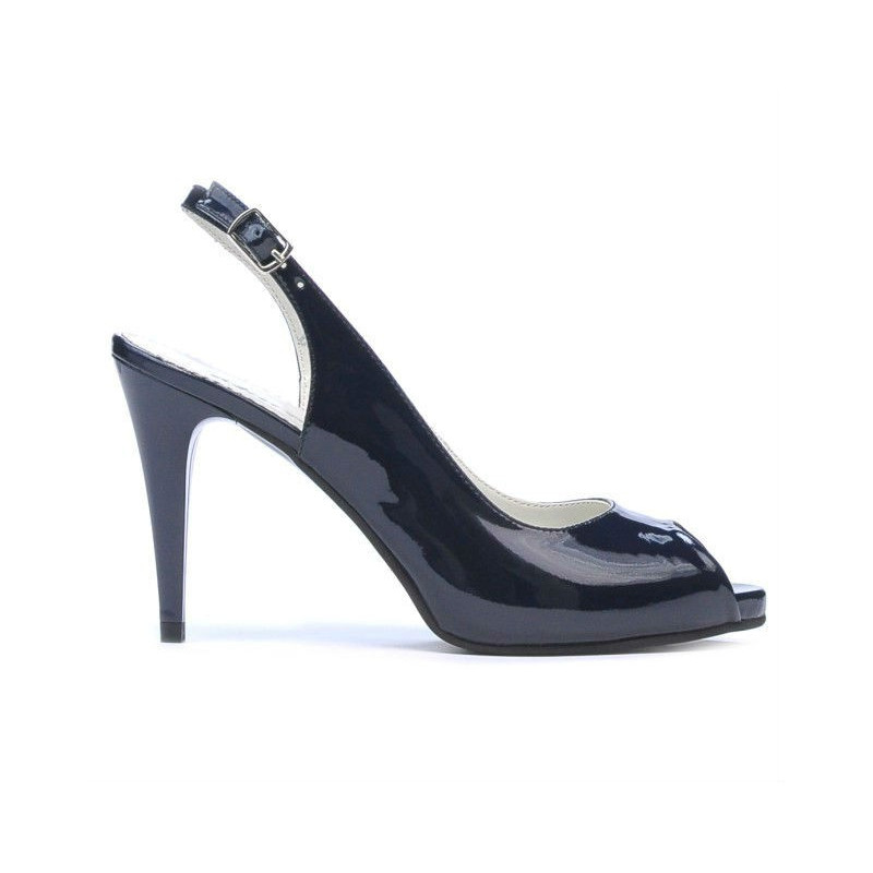 Women sandals 1250 patent indigo
