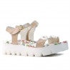 Women sandals 5034 patent nude