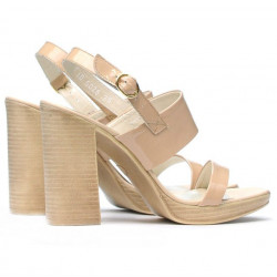 Women sandals 5028 patent nude