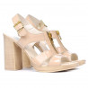 Women sandals 5029 patent nude