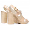Women sandals 5029 patent nude