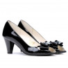 Women sandals 1255 patent black