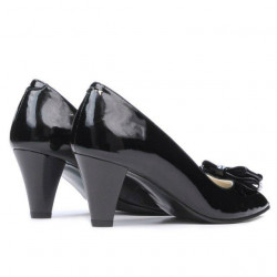 Women sandals 1255 patent black