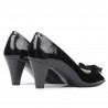 Women sandals 1255 patent black