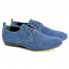 Men casual shoes 794 indigo velour