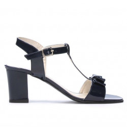 Women sandals 1257 patent indigo