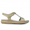 Women sandals 5040 beige