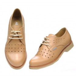 Women casual shoes 678 caramel