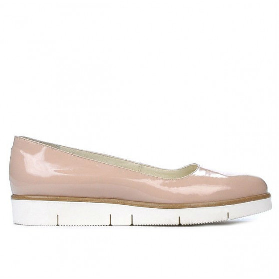 Women casual shoes 677 patent nude