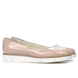Women casual shoes 677 patent nude