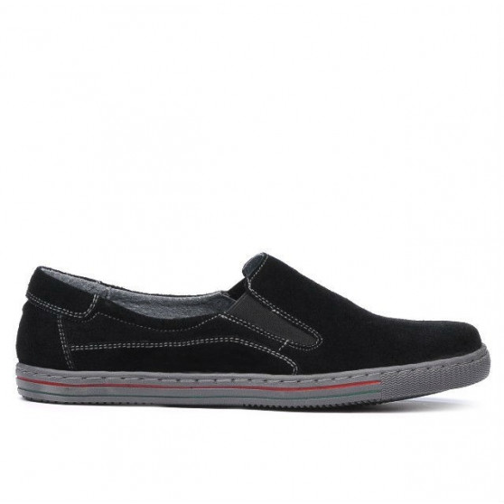 Women sport shoes 624 black velour