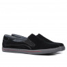 Women sport shoes 624 black velour