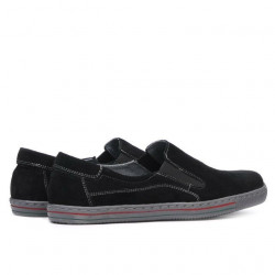 Women sport shoes 624 black velour