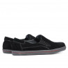 Women sport shoes 624 black velour