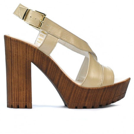 Women sandals 5030 beige