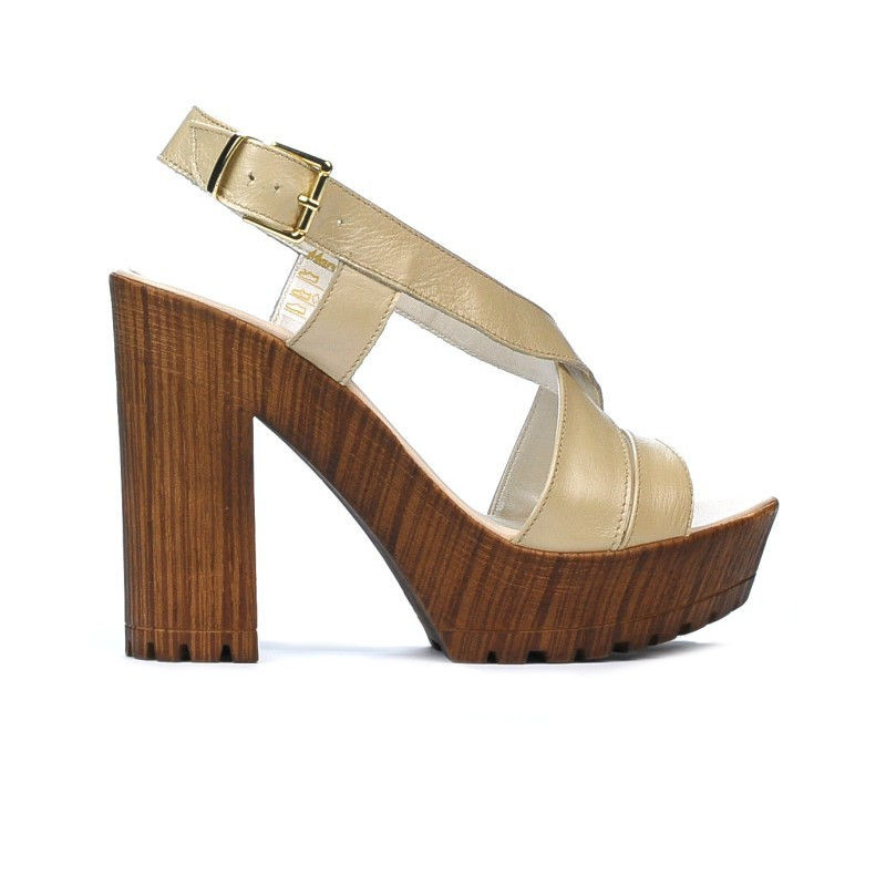 Women sandals 5030 beige